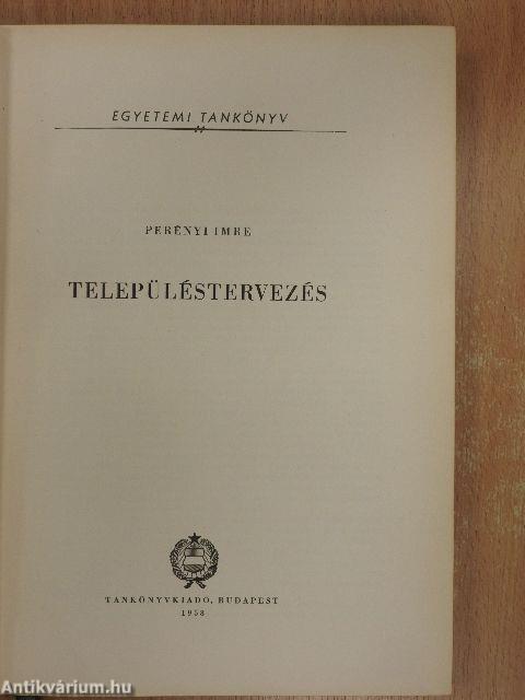 Településtervezés