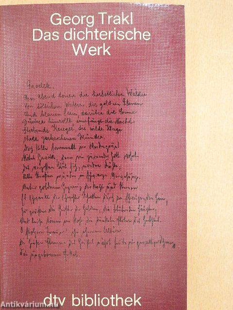 Das dichterische Werk