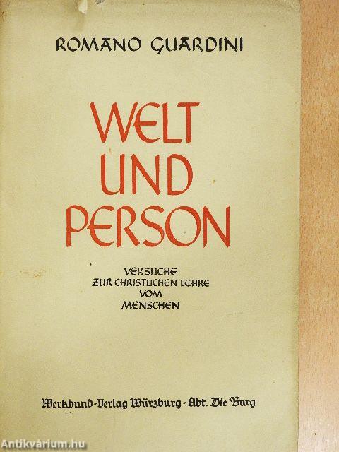 Welt und Person