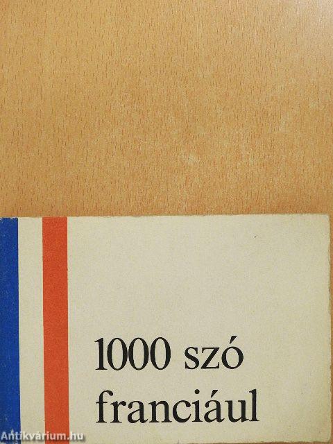 1000 szó franciául 