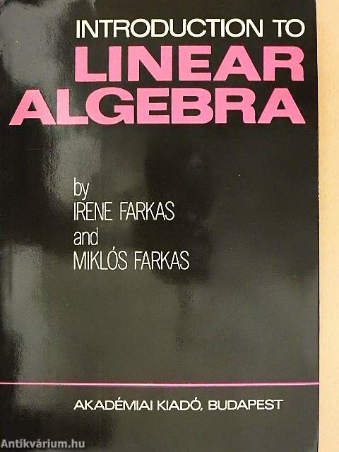 Introduction to Linear Algebra