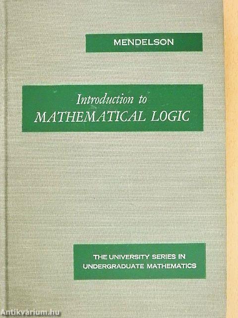 Introduction to Mathematical Logic
