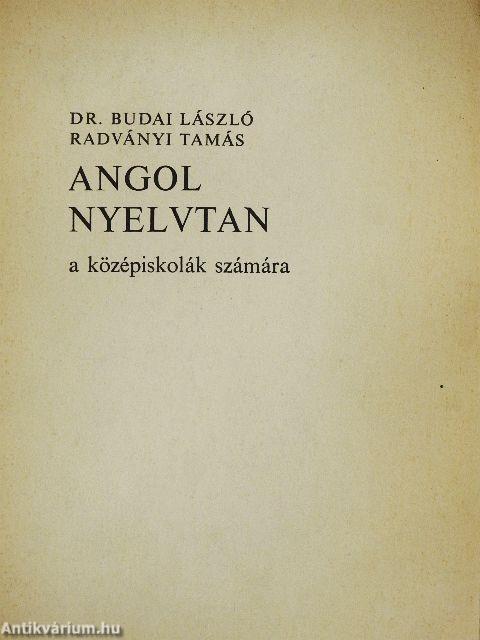 Angol nyelvtan