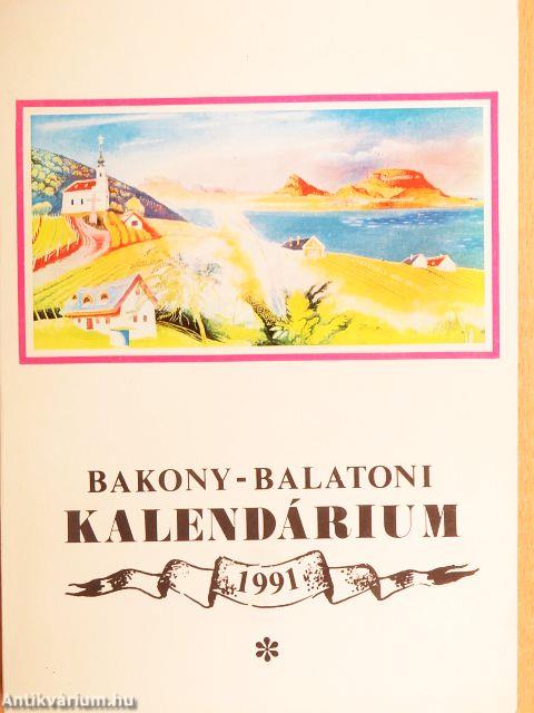 Bakony-Balatoni Kalendárium 1991