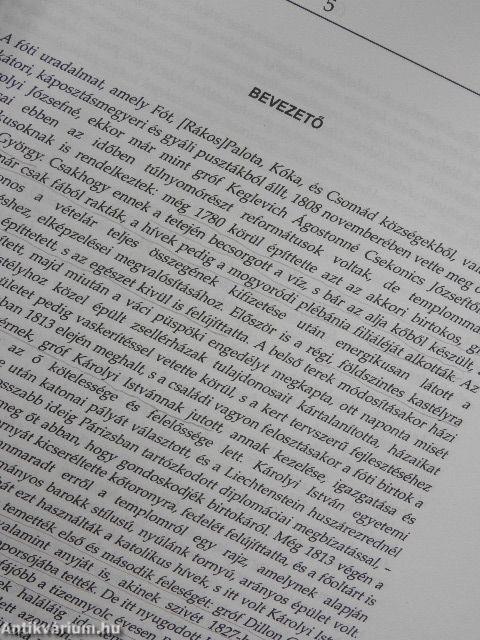 Károlyi István fóti temploma