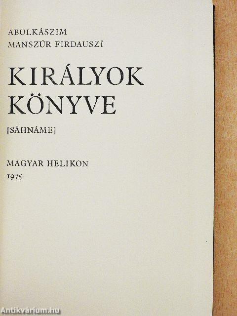 Királyok könyve