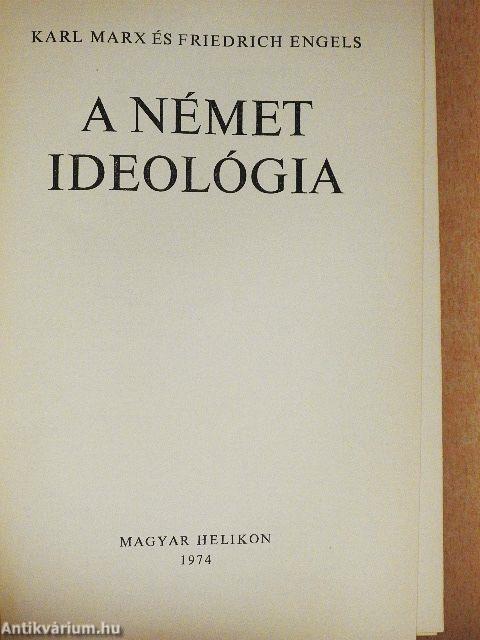 A német ideológia