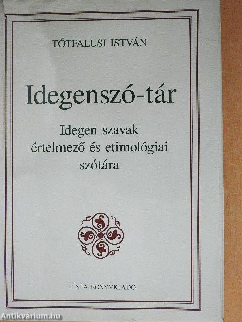 Idegenszó-tár