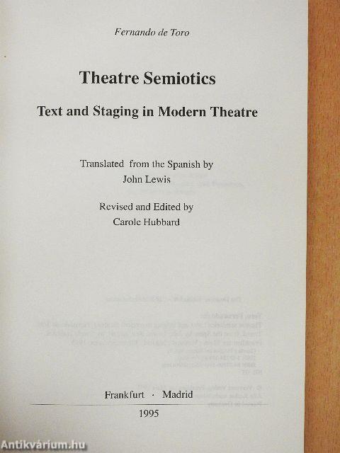 Theatre Semiotics