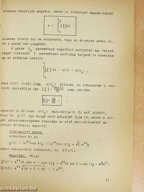 Matematika III.