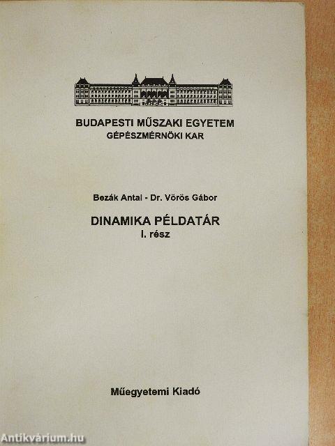 Dinamika példatár I.