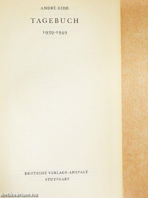 Tagebuch 1939-1949