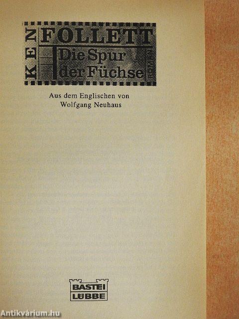 Die Spur der Füchse