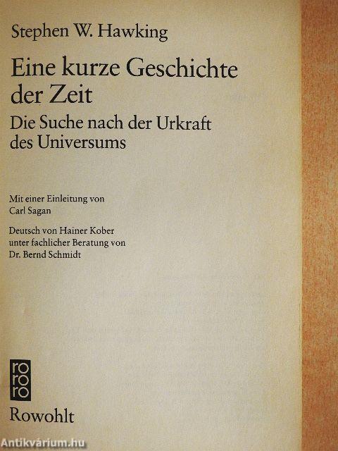 Eine kurze Geschichte der Zeit
