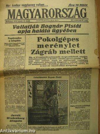 Magyarország 1934. január 23.
