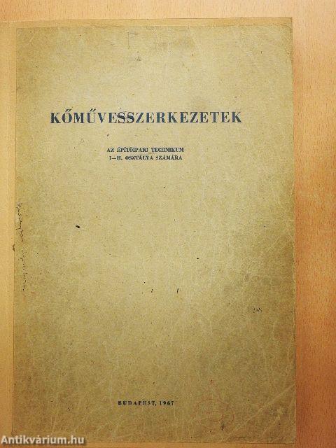 Kőművesszerkezetek