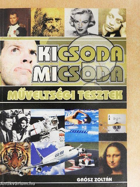 Kicsoda, micsoda