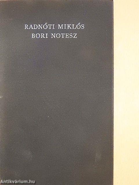 Bori notesz/Bori notesz melléklet