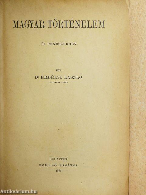 Magyar történelem