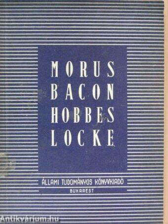 Morus, Bacon, Hobbes, Locke