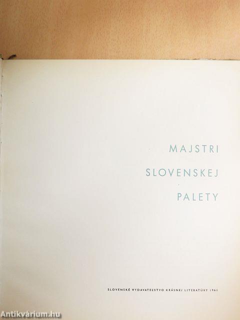 Majstri Slovenskej Palety