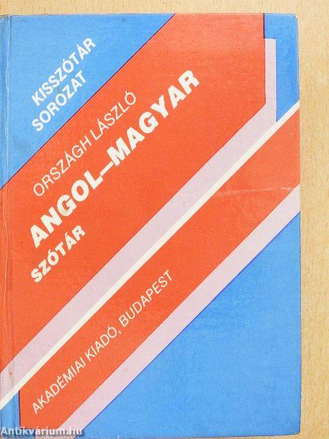 Angol-magyar szótár