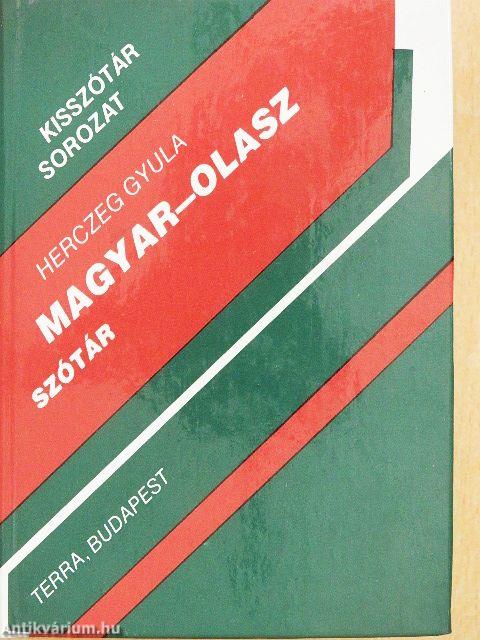 Magyar-olasz szótár