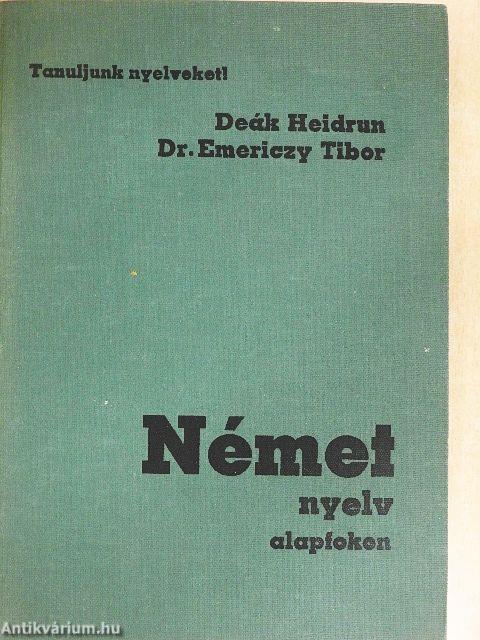 Német nyelv alapfokon