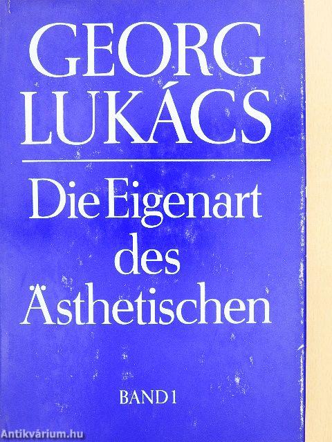 Die Eigenart des Ästhetischen 1-2.