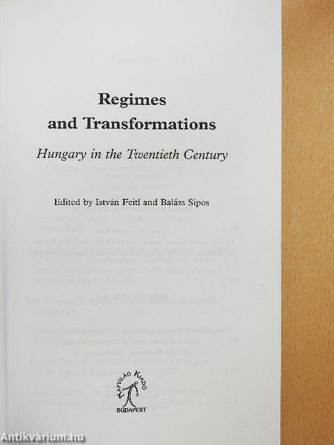 Regimes and Transformations