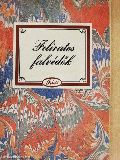 Feliratos falvédők
