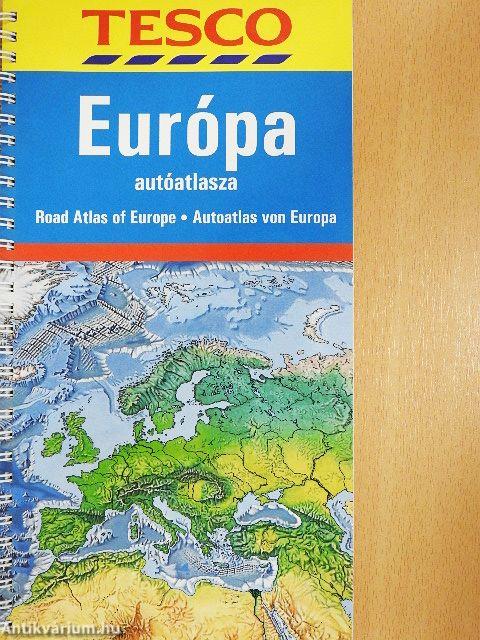 Európa autóatlasza