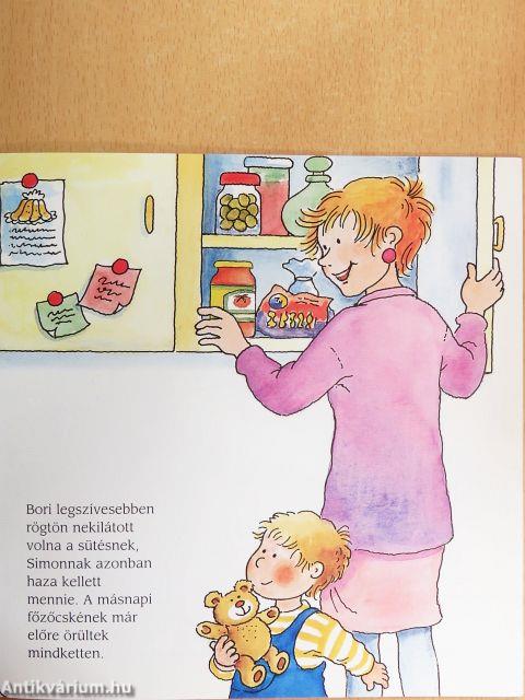 Bori pizzát süt
