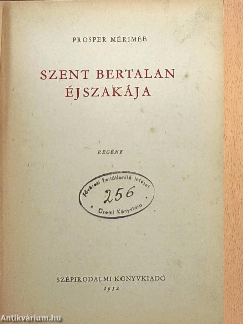 Szent Bertalan éjszakája