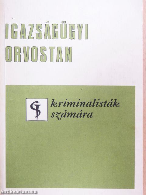 Igazságügyi orvostan
