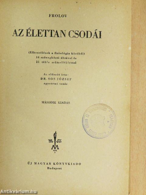 Az élettan csodái
