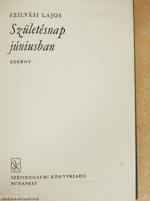 Születésnap júniusban