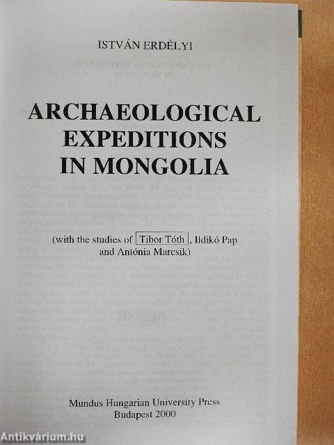 Archaeological Expeditions in Mongolia