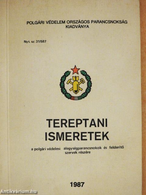 Tereptani ismeretek