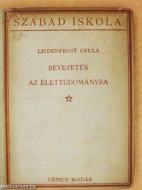 Bevezetés az élettudományba