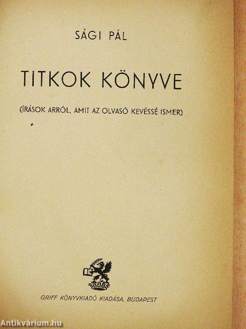 Titkok könyve
