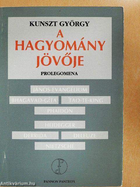 A hagyomány jövője