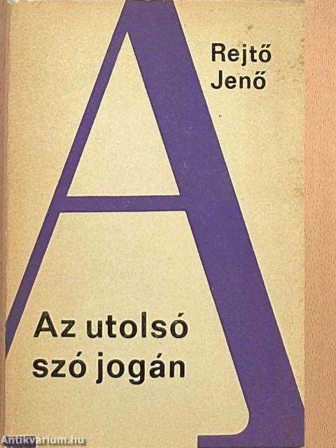 Az utolsó szó jogán