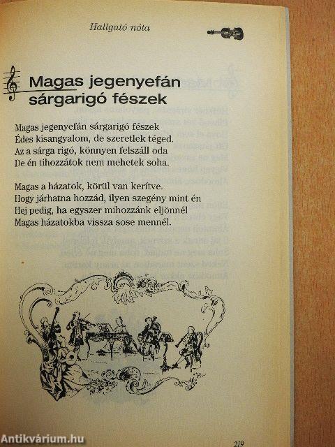 Nótáskedvű volt az apám...