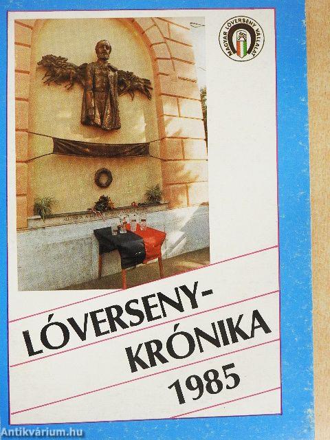 Lóverseny krónika 1985