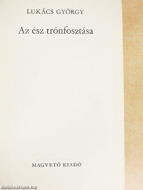 Az ész trónfosztása