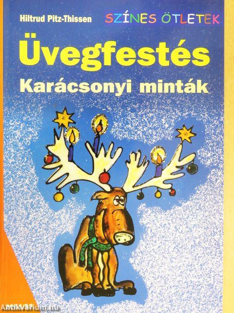 Üvegfestés - Karácsonyi minták