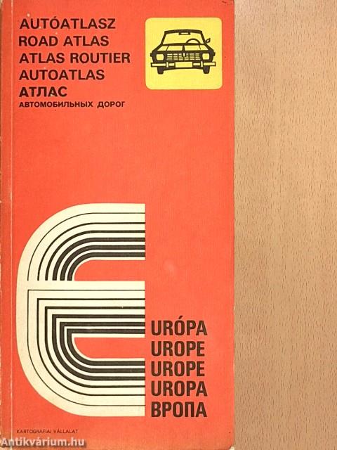 Európa autóatlasz