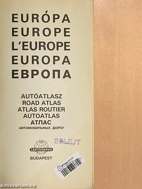 Európa autóatlasz