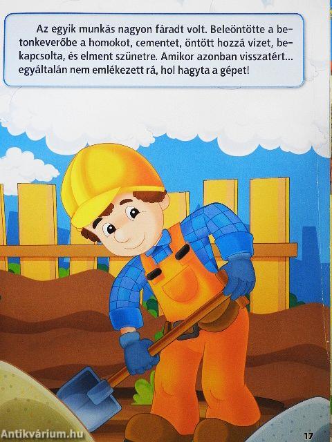 Az építkezésen